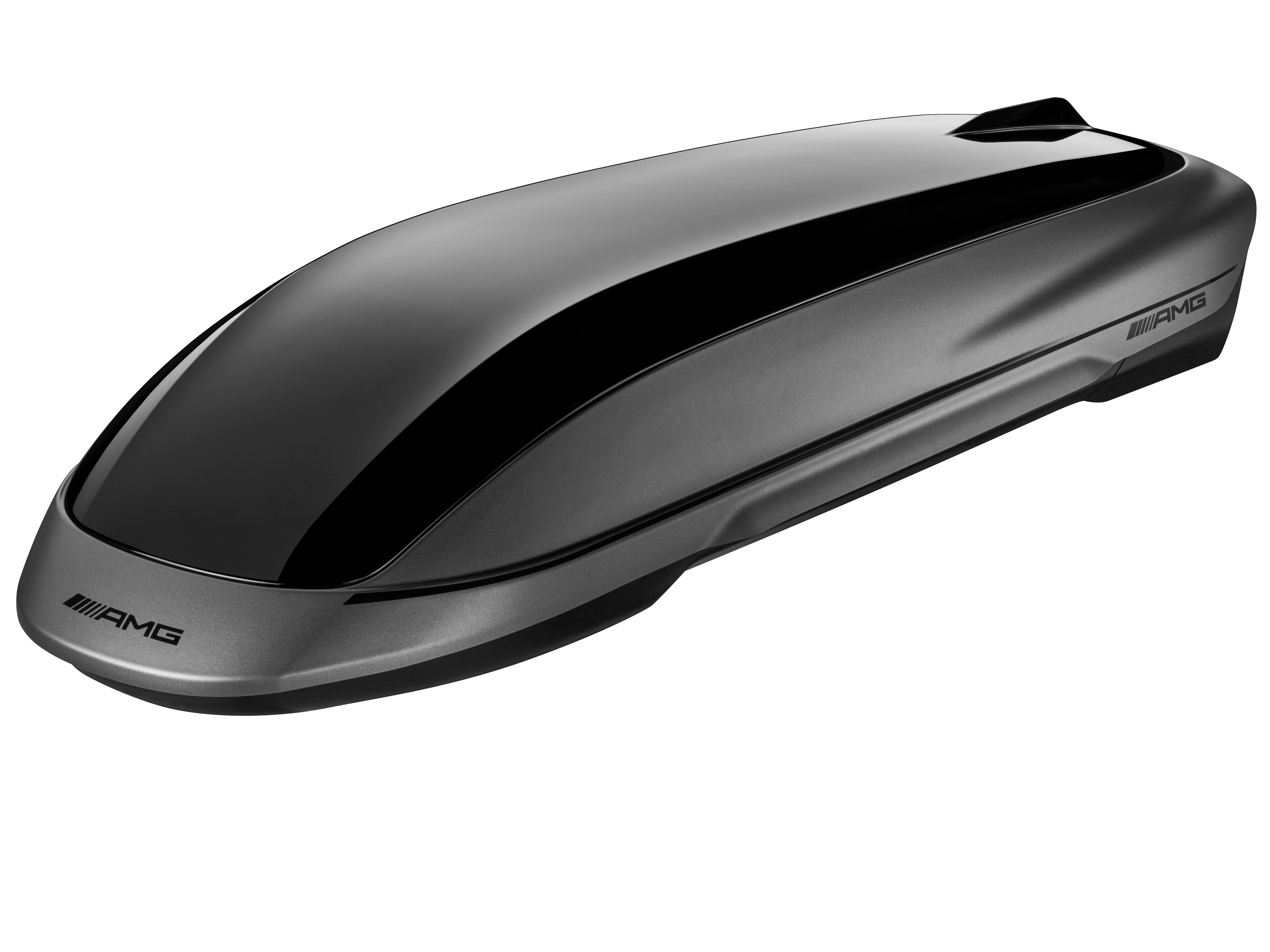 AMG Dachbox, Coupé Kunststoff, schwarz / kometgrau magno