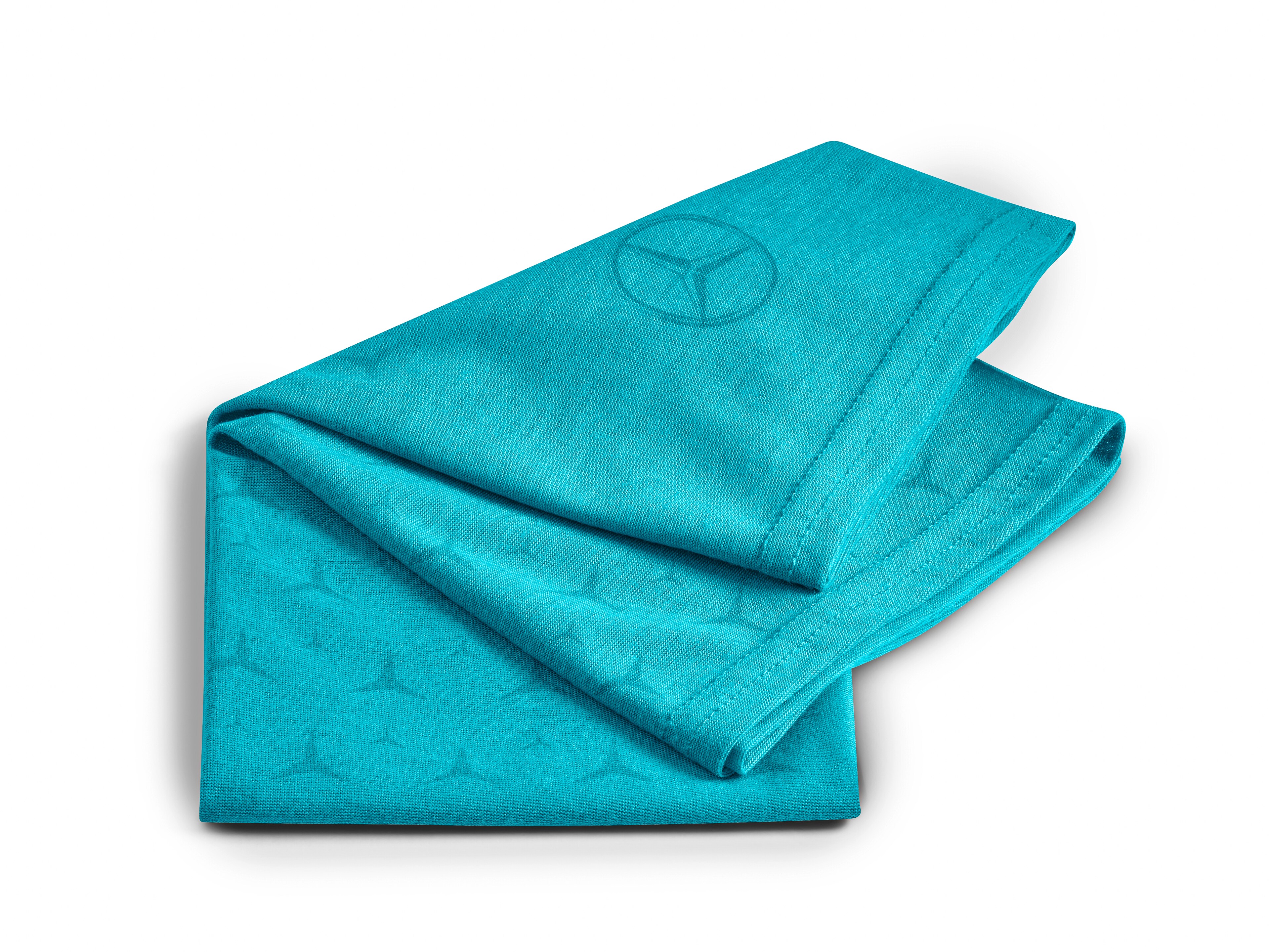 Mercedes-Benz - Multifunktionstuch türkis, Polyester (recycelt)