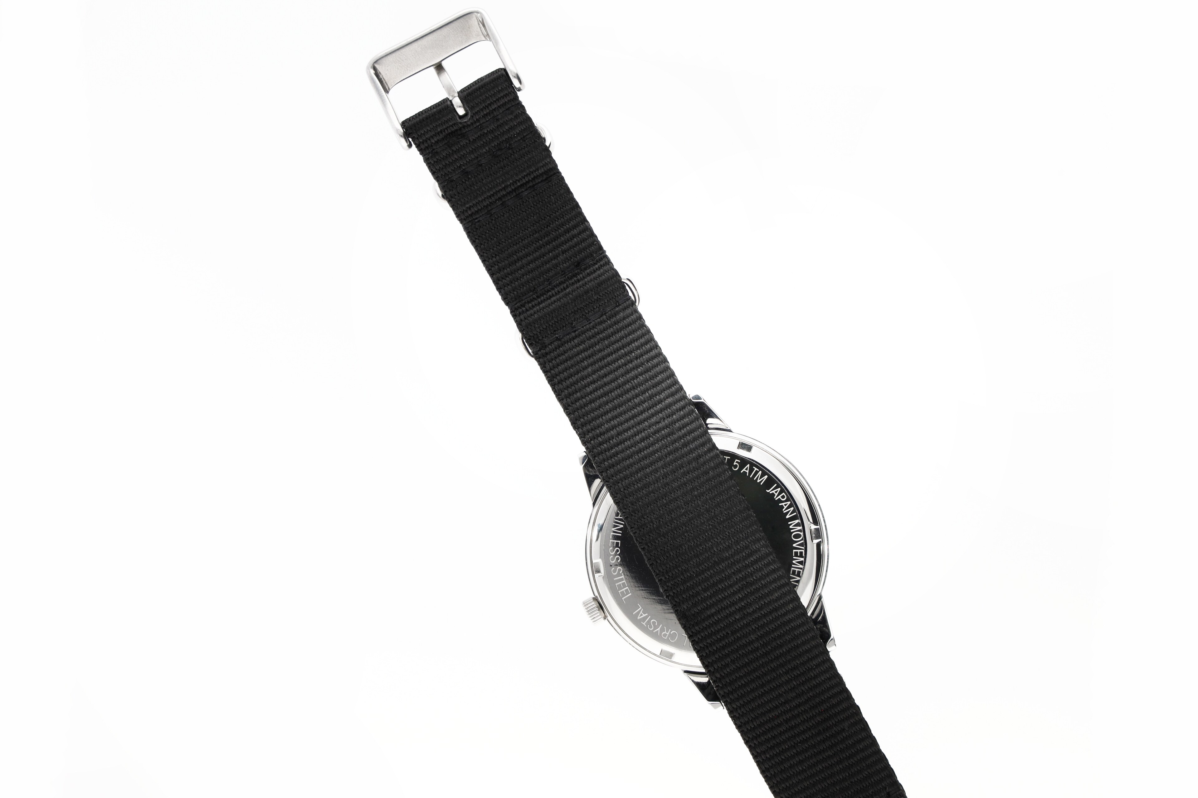 Mercedes-Benz - Armbanduhr Herren, schwarz/blau/silberfarben
