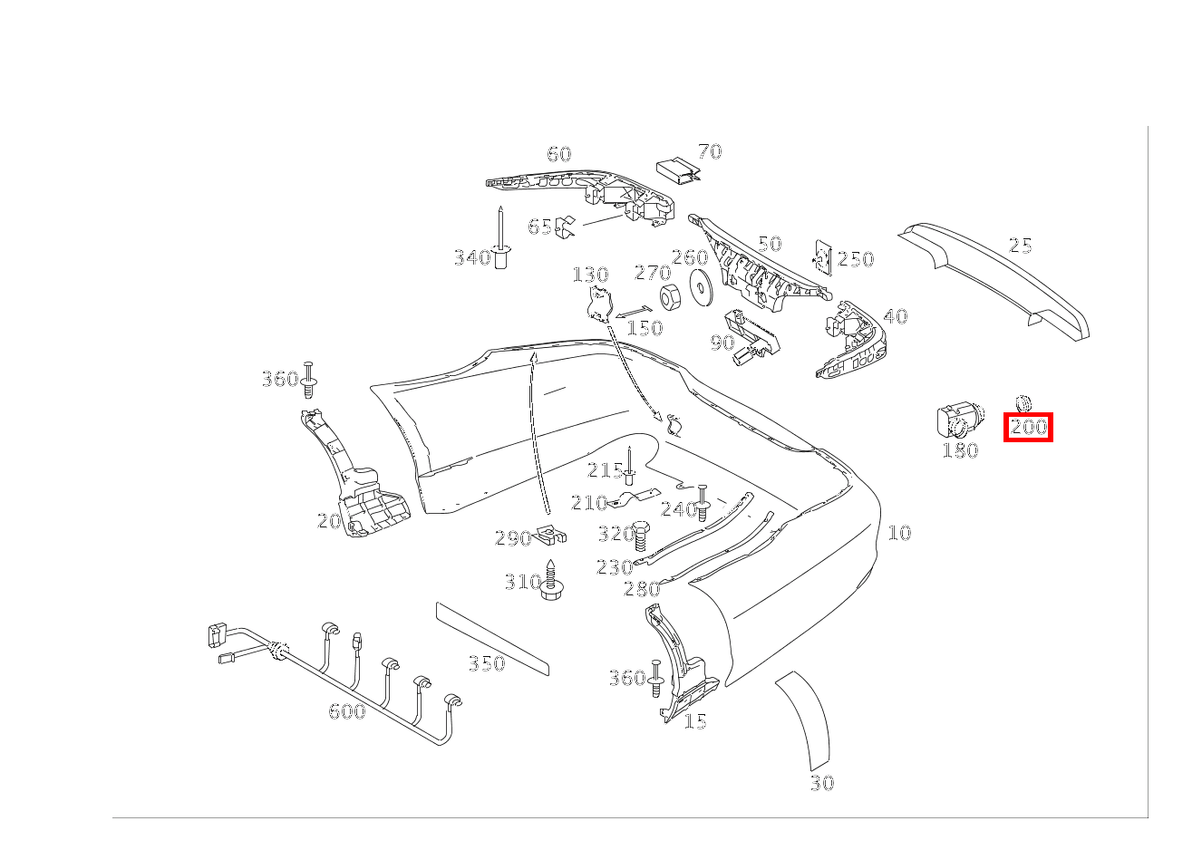 Abstandsring PTS SENSOR CLS 63 AMG Coupé 219