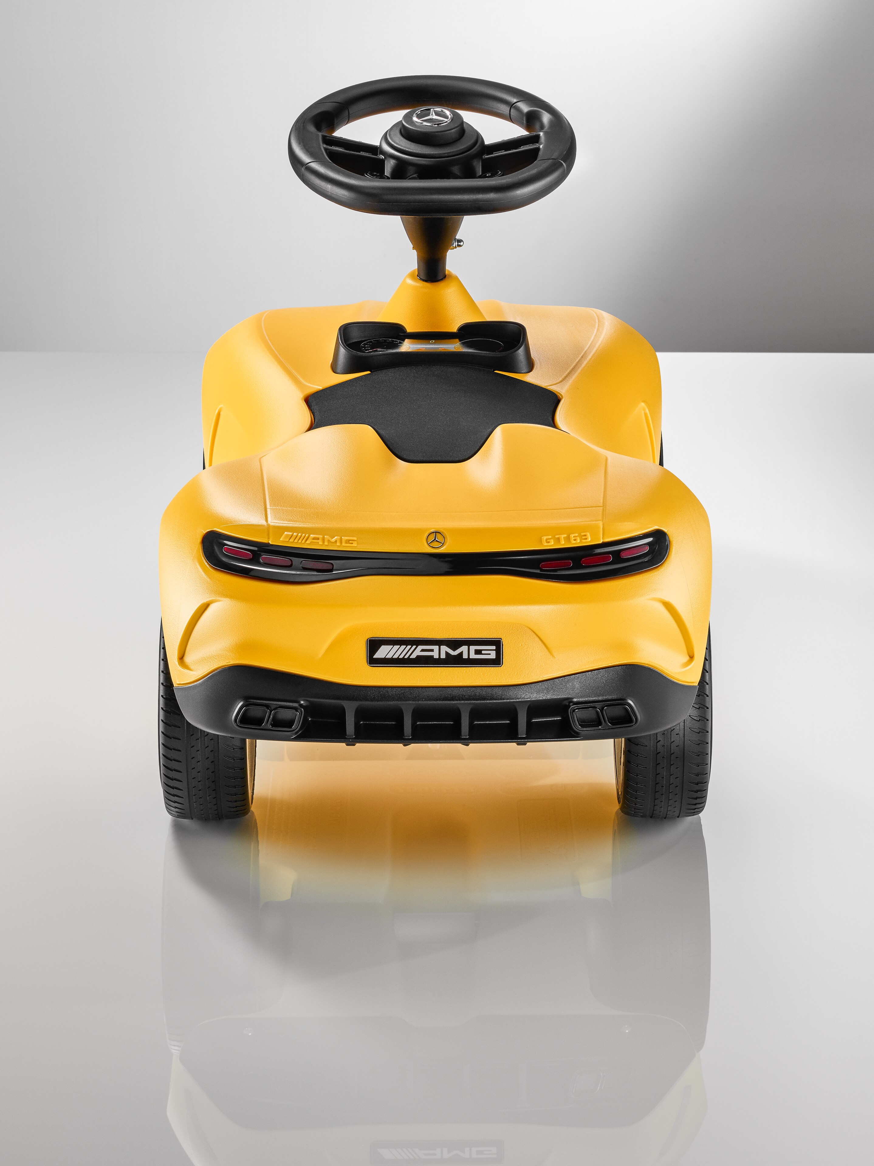 Mercedes-Benz - Kinderrutscher Bobby-AMG GT, sonnengelb, BIG