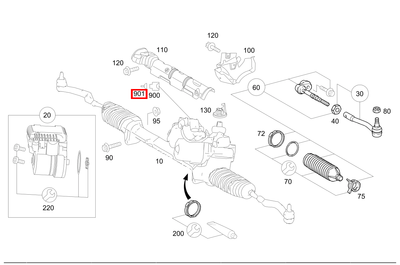 Kontaktbuchse STEUERGERAET LH N68/1; 0.5-0.75 MM2 MQS ELA A 160 BlueEFFICIENCY Limousine 205 Kontaktbuchse STEUERGERAET LH N68/1; 0.5-0.75 MM2 MQS ELA A 160 BlueEFFICIENCY Limousine 205