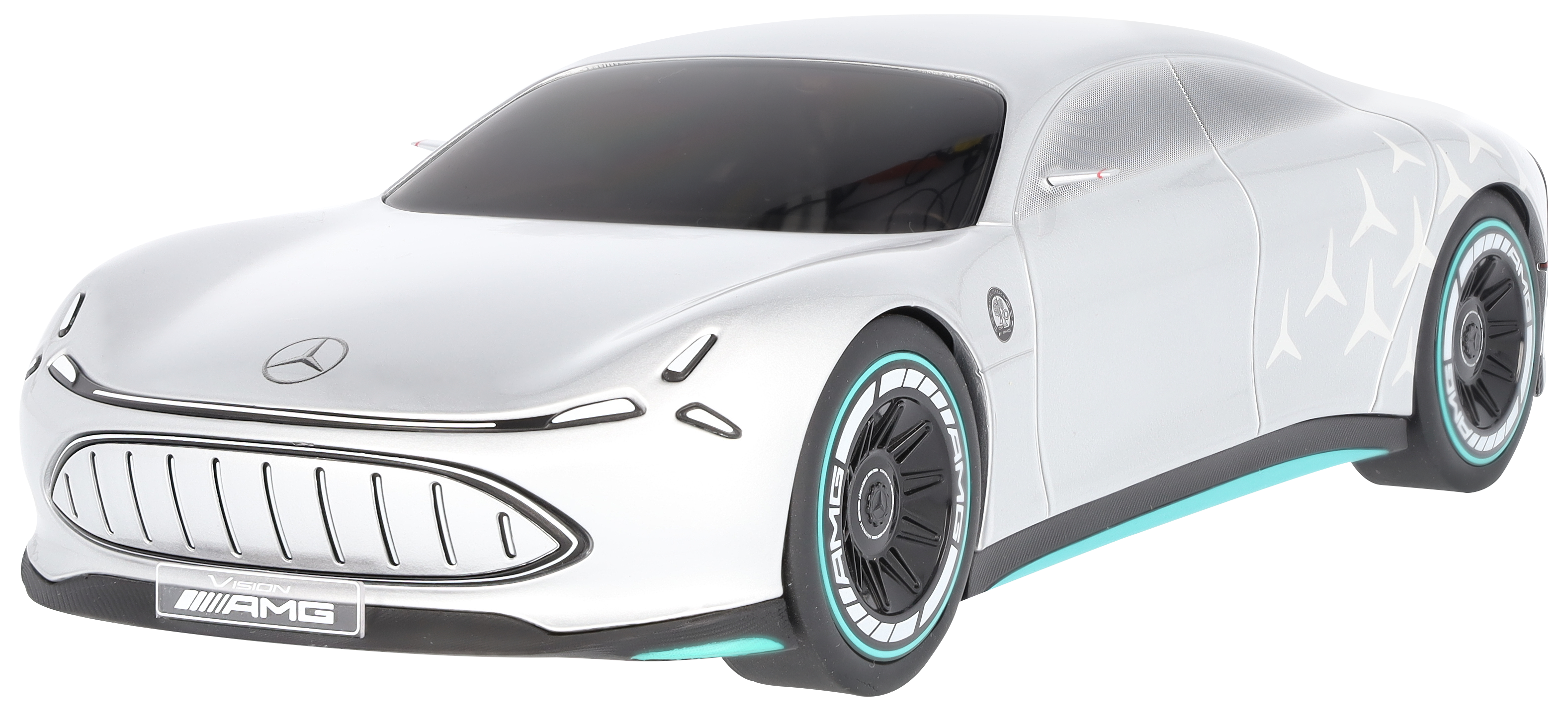 Vision AMG, Showcar silber alubeam, NZG, 1:18