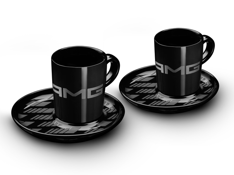 AMG Espressotassen, 2er-Set, 80 ml