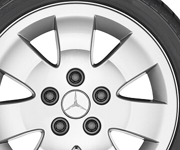 MB 7-Speichen-Rad, 38,1 cm (15 Zoll)
