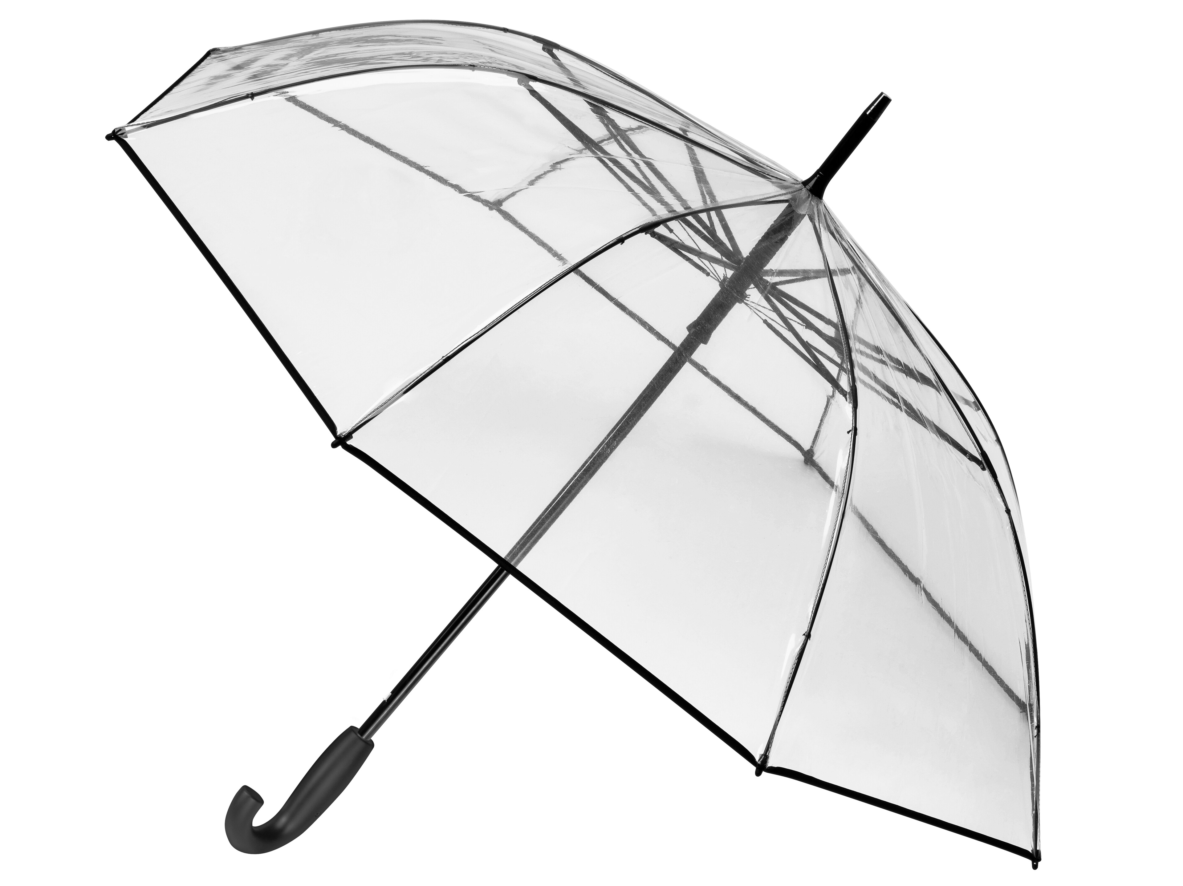 Stockschirm, transparent
