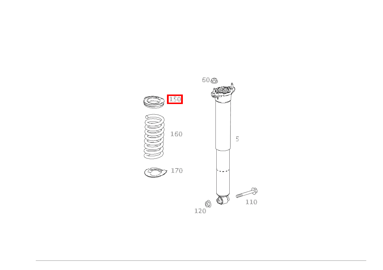 GUMMIBEILAGE Oben; Noppenzahl: 4 (17mm) GLK 350 4MATIC 204