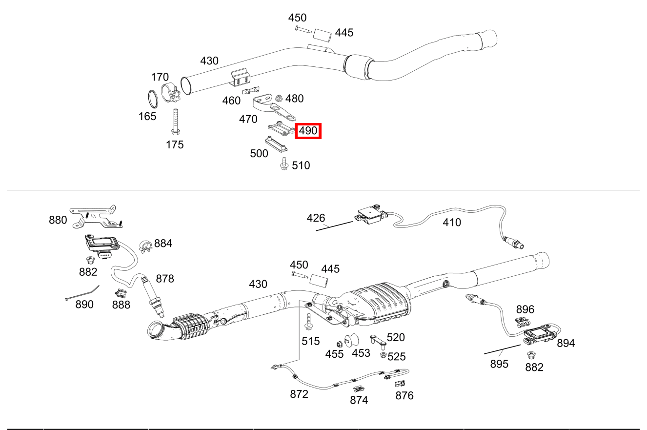 DAEMPFUNGSPLATTE AUSPUFFROHR VORN AN GETRIEBE E 220 CDI T-Modell 253 DAEMPFUNGSPLATTE AUSPUFFROHR VORN AN GETRIEBE E 220 CDI T-Modell 253