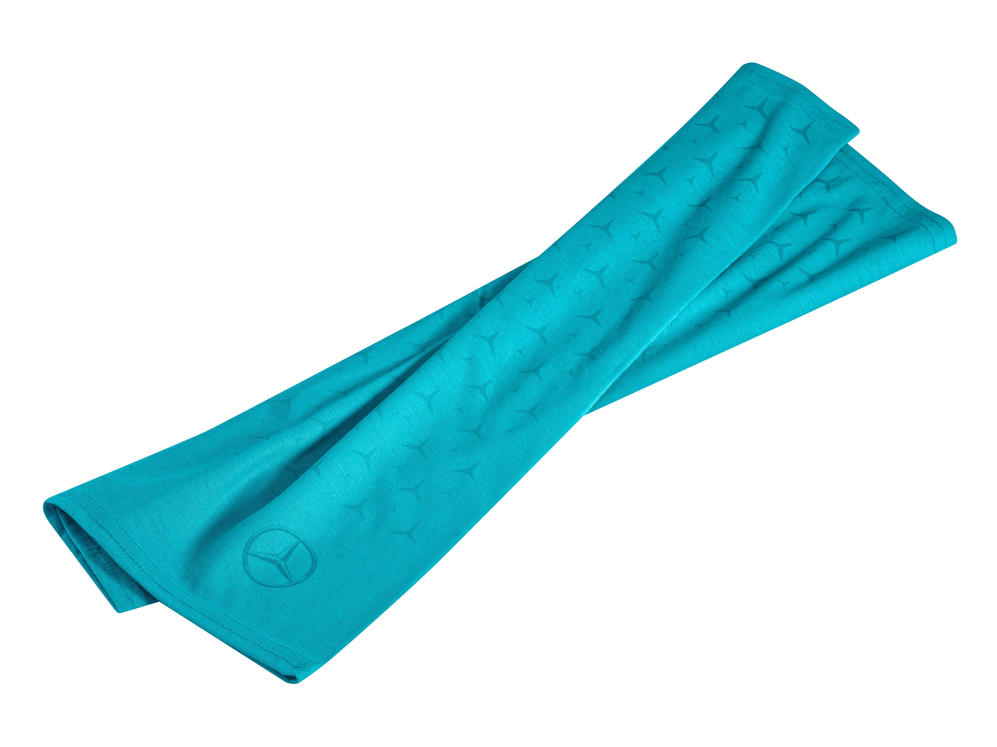Mercedes-Benz - Multifunktionstuch türkis, Polyester (recycelt)